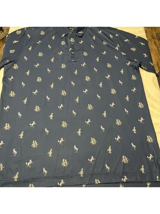FootJoy Other - Footjoy XL Men's Navy Patterned Polo Shirt
